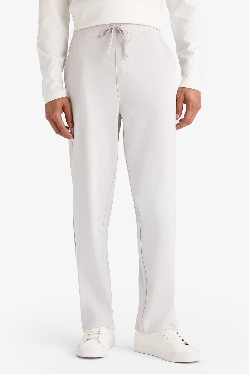 DeFacto Grey Man DeFactoFit Slim Fit Standard Leg Sports Jogger Sweatpants Casual - Image 4